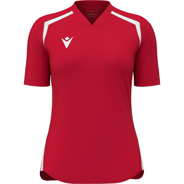 Macron Anduril Trikot Kurzarm Damen - Rot