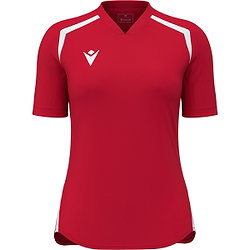 Vorschau: Macron Anduril Trikot Kurzarm Damen - Rot