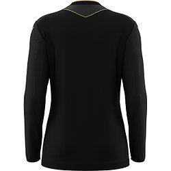 Présentation: Macron Tess Eco Maillot Arbitre Ml Femmes - Noir
