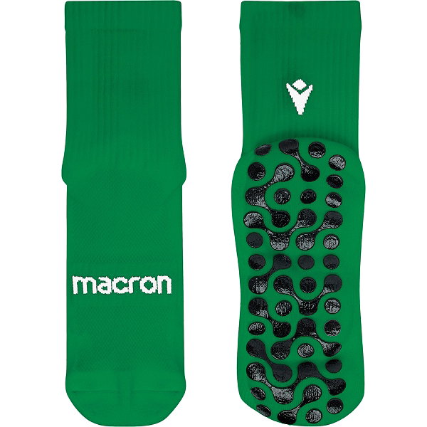 Macron Gripfit Gripsocken - Grün / Weiß