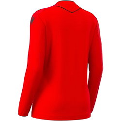 Présentation: Macron Tess Eco Maillot Arbitre Ml Femmes - Rouge Fluo