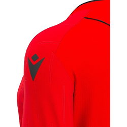 Présentation: Macron Tess Eco Maillot Arbitre Ml Femmes - Rouge Fluo
