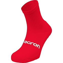 Macron Gripfit Gripsokken - Rood / Wit