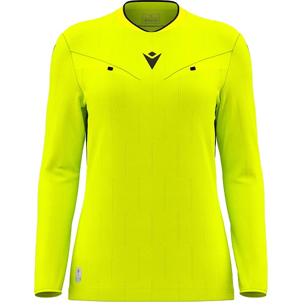 Macron Tess Eco Schiedsrichter Trikot La Damen - Neongelb