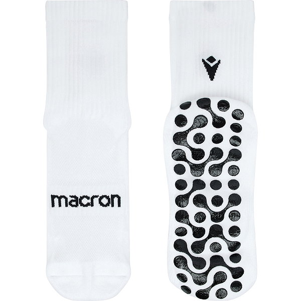 Macron Gripfit Chaussettes Grip - Blanc