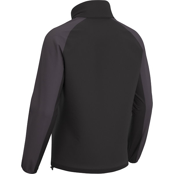 Macron Cloud Veste De Pluie Enfants - Noir / Blanc
