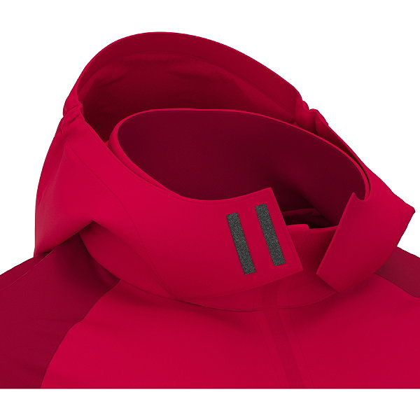 Macron Cloud Veste De Pluie Enfants - Rouge / Blanc