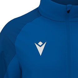 Présentation: Macron Cloud Veste De Pluie Enfants - Royal / Blanc