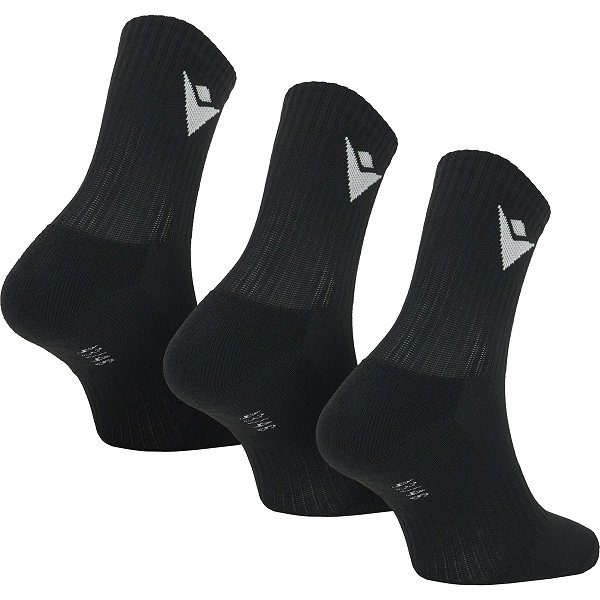 Macron Daily Lot De 3 Paires De Chaussettes De Sport - Noir