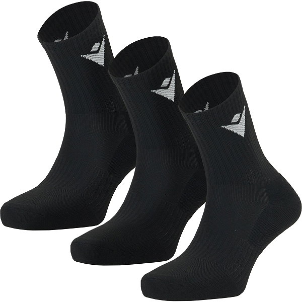 Macron Daily Lot De 3 Paires De Chaussettes De Sport - Noir