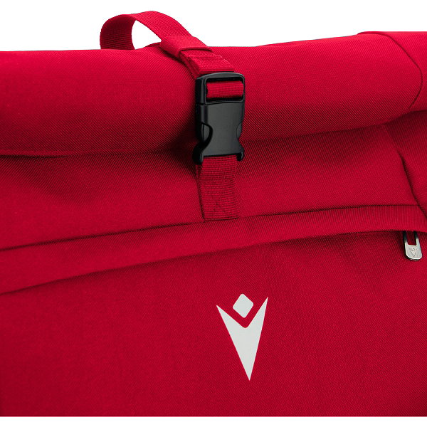 Macron Alma Sac À Dos Multifonction Avec Compartiment Inférieur - Rouge / Blanc