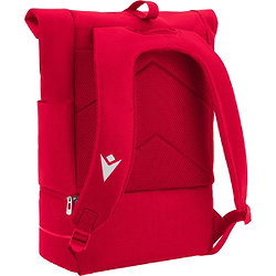Présentation: Macron Alma Sac À Dos Multifonction Avec Compartiment Inférieur - Rouge / Blanc