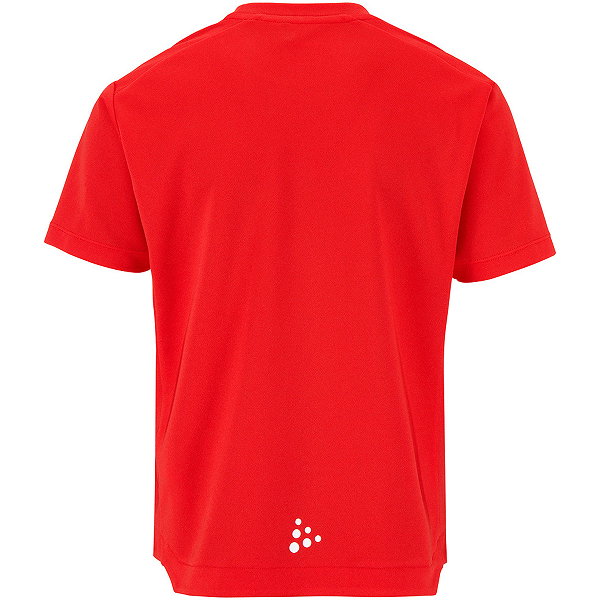 Craft Evolve 2.0 Maillot Manches Courtes Enfants - Rouge