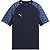 Puma Teamliga Trikot Kurzarm Kinder - Marine