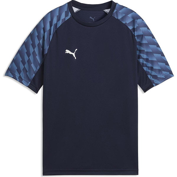 Puma Teamliga Trikot Kurzarm Kinder - Marine