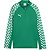 Puma Teamliga Ziptop Enfants - Vert