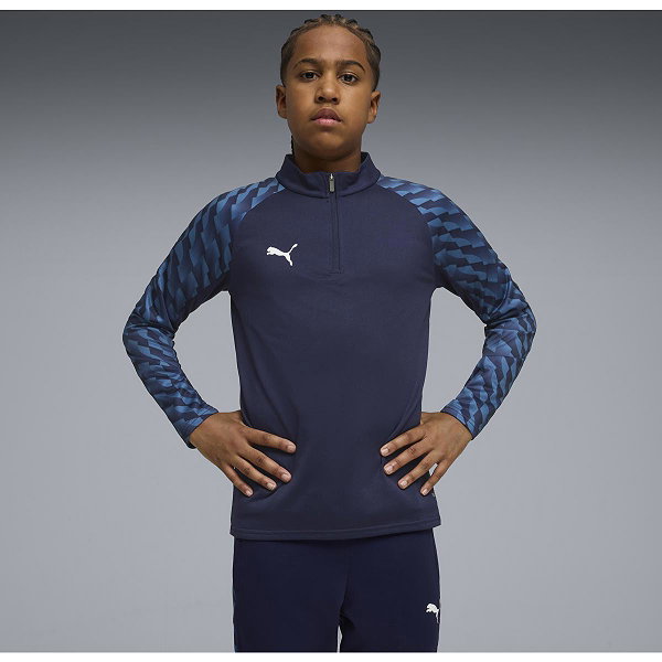 Puma Teamliga Ziptop Kinderen - Marine