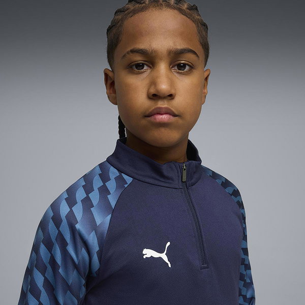 Puma Teamliga Ziptop Kinderen - Marine