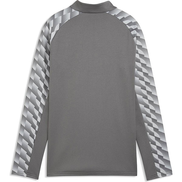 Puma Teamliga Ziptop Enfants - Gris