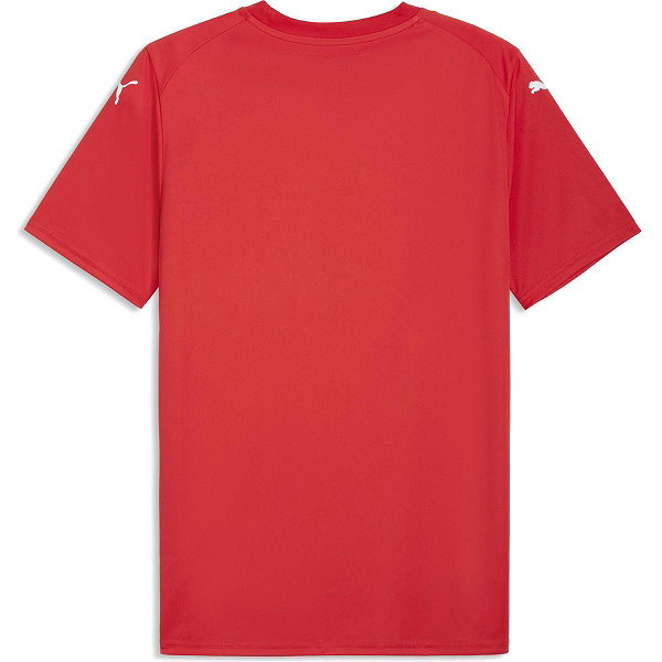 Puma Teamfinal Graphic Maillot Manches Courtes Hommes - Rouge / Blanc