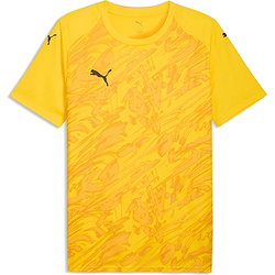 Puma Teamfinal Graphic Maillot Manches Courtes Hommes - Jaune