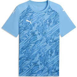Puma Teamfinal Graphic Shirt Korte Mouw Heren - Hemelsblauw