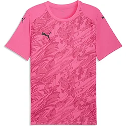 Puma Teamfinal Graphic Maillot Manches Courtes Hommes - Rose Fluo