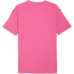 Présentation: Puma Teamfinal Graphic Maillot Manches Courtes Hommes - Rose Fluo