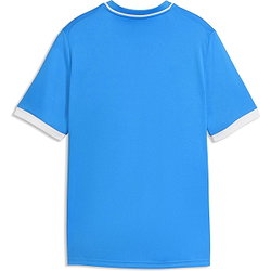 Présentation: Puma Teamliga Striped Maillot Manches Courtes Enfants - Royal / Blanc