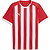 Puma Teamliga Striped Trikot Kurzarm Herren - Rot / Weiß