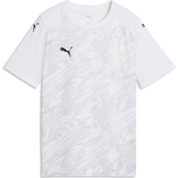 Puma Teamfinal Graphic Maillot Manches Courtes Enfants - Blanc