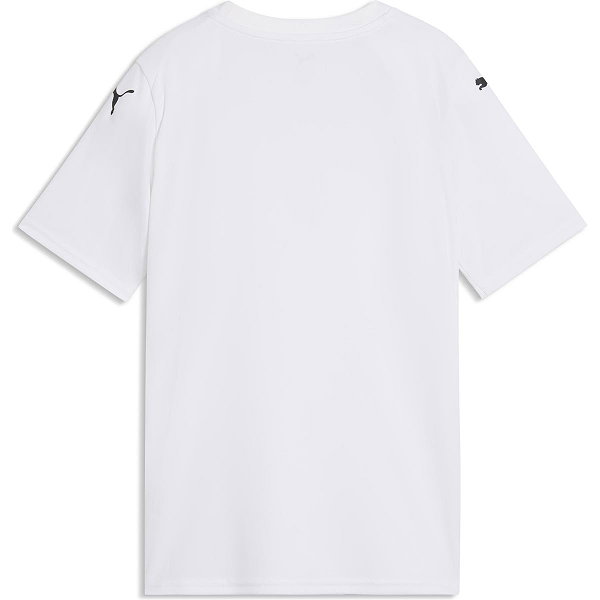Puma Teamfinal Graphic Maillot Manches Courtes Enfants - Blanc