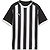 Puma Teamliga Striped Maillot Manches Courtes Enfants - Noir / Blanc