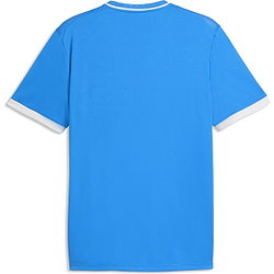 Vorschau: Puma Teamliga Striped Trikot Kurzarm Herren - Royal / Weiß