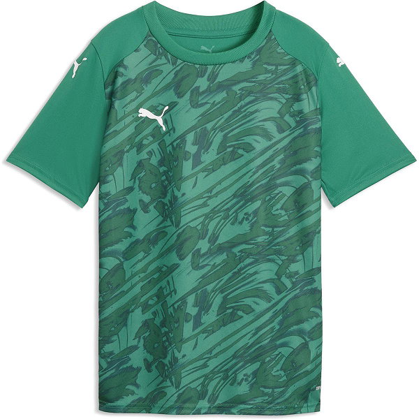 Puma Teamfinal Graphic Maillot Manches Courtes Enfants - Vert