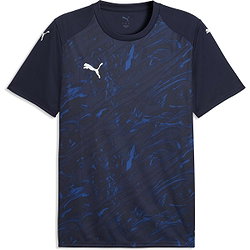 Puma Teamfinal Graphic Trikot Kurzarm Kinder - Marine
