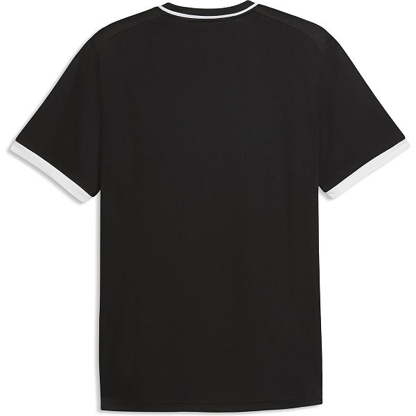 Puma Teamliga Striped Trikot Kurzarm Herren - Schwarz / Weiß