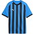 Puma Teamliga Striped Maillot Manches Courtes Enfants - Royal / Noir