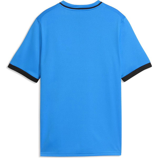 Puma Teamliga Striped Maillot Manches Courtes Enfants - Royal / Noir