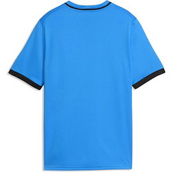 Présentation: Puma Teamliga Striped Maillot Manches Courtes Enfants - Royal / Noir