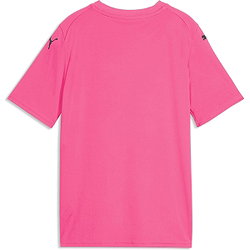 Présentation: Puma Teamfinal Graphic Maillot Manches Courtes Enfants - Rose Fluo