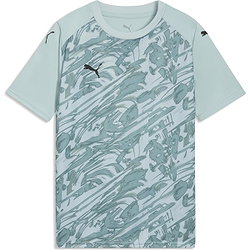Puma Teamfinal Graphic Maillot Manches Courtes Enfants - Menthe