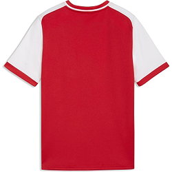 Présentation: Puma Teamliga Matchday Maillot Manches Courtes Enfants - Rouge / Blanc