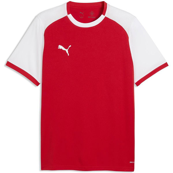 Puma Teamliga Matchday Trikot Kurzarm Herren - Rot / Weiß