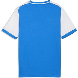 Présentation: Puma Teamliga Matchday Maillot Manches Courtes Enfants - Royal / Blanc