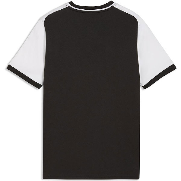 Puma Teamliga Matchday Maillot Manches Courtes Enfants - Noir / Blanc