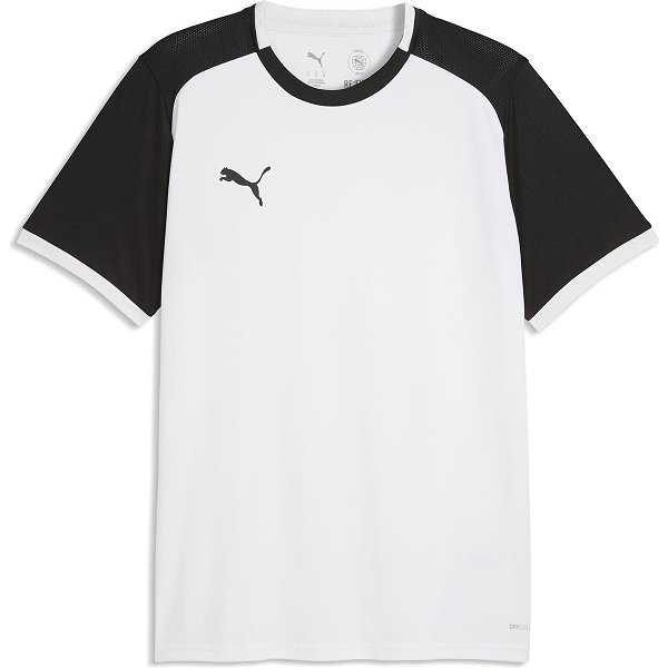 Puma Teamliga Matchday Shirt Korte Mouw Heren - Wit / Zwart