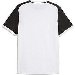 Voorvertoning: Puma Teamliga Matchday Shirt Korte Mouw Heren - Wit / Zwart