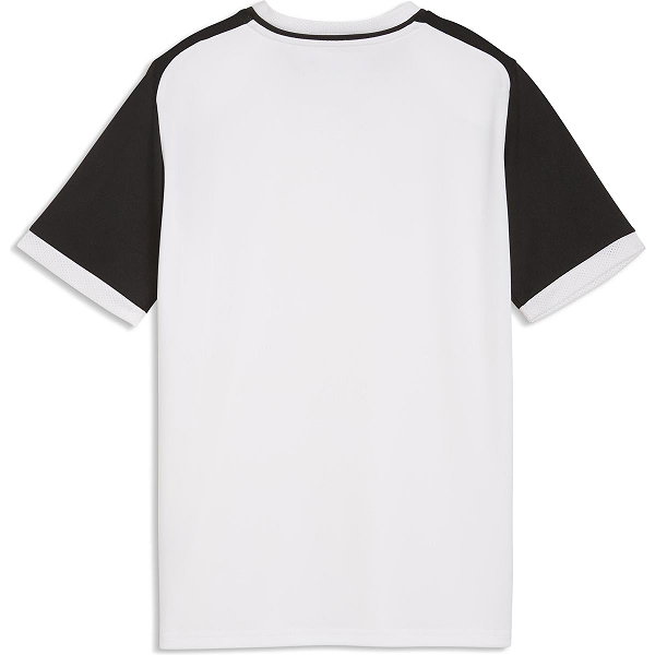 Puma Teamliga Matchday Shirt Korte Mouw Kinderen - Wit / Zwart