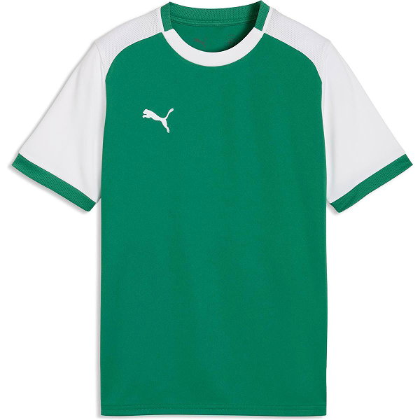 Puma Teamliga Matchday Maillot Manches Courtes Enfants - Vert